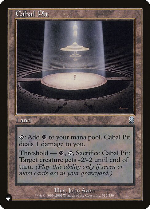 Cabal Pit - Nonfoil