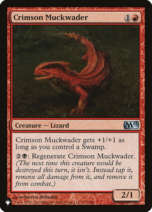 Crimson Muckwader - Nonfoil