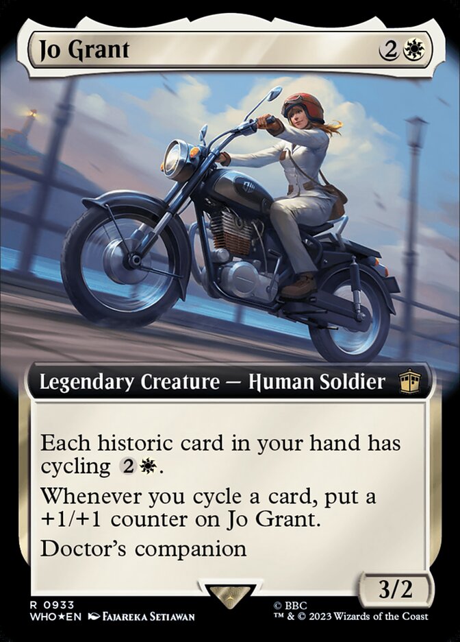 Jo Grant (Extended Art - Surge Foil)