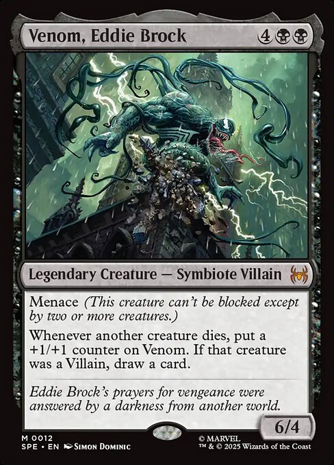 Venom, Eddie Brock - Nonfoil