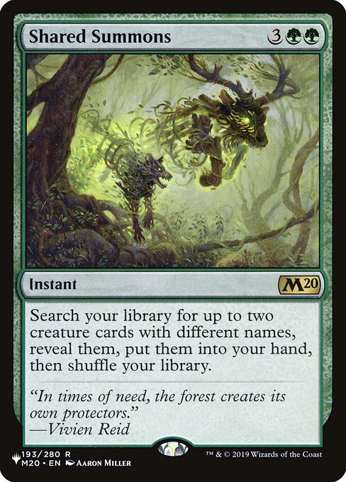 Shared Summons - Nonfoil