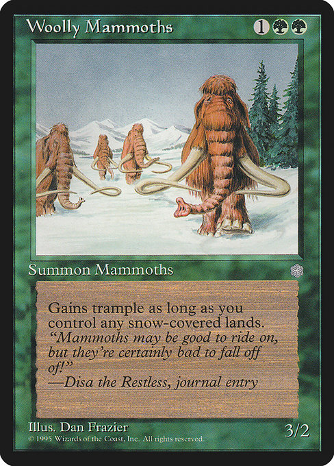 Woolly Mammoths - Nonfoil