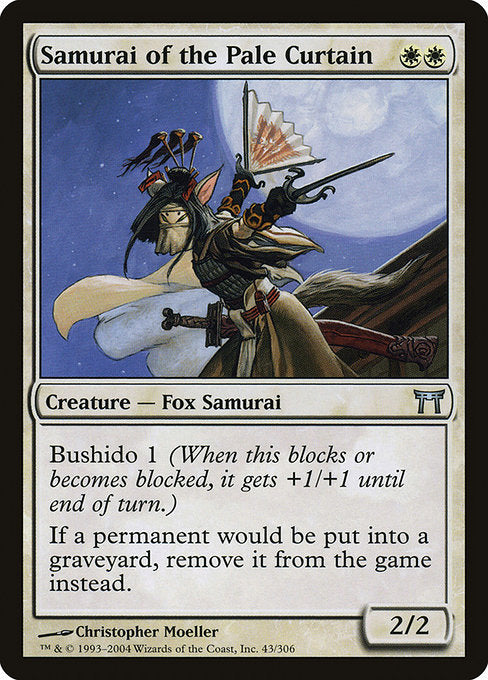 Samurai of the Pale Curtain - Nonfoil