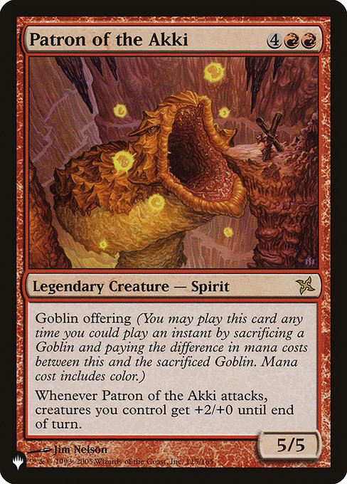 Patron of the Akki - Nonfoil
