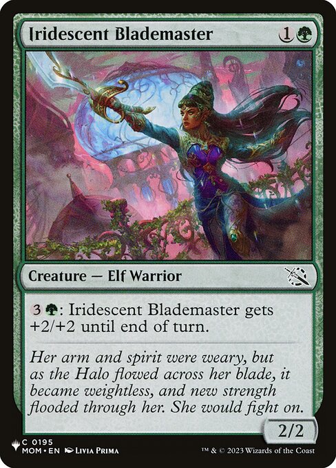 Iridescent Blademaster - Nonfoil