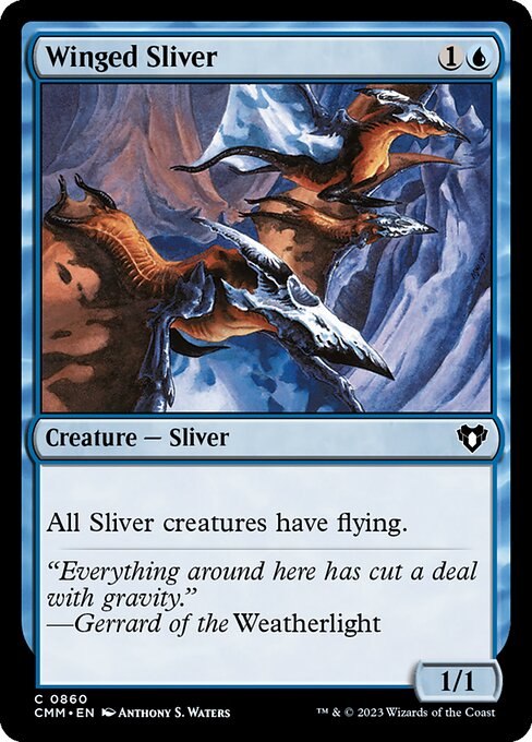 Winged Sliver - Nonfoil