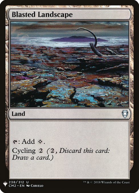 Blasted Landscape - Nonfoil