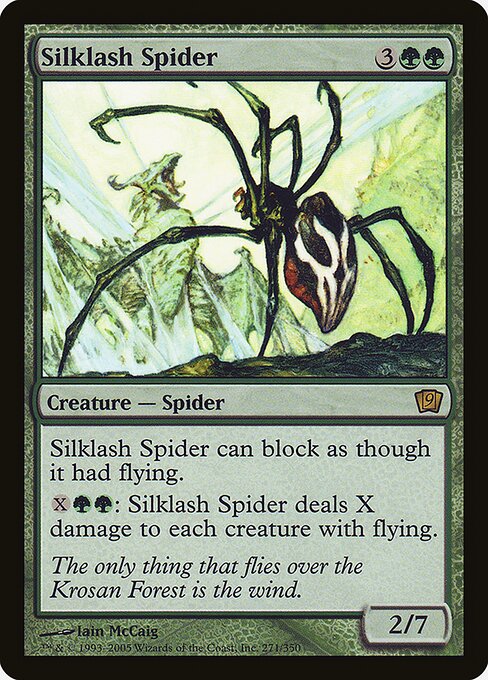 Silklash Spider - Foil