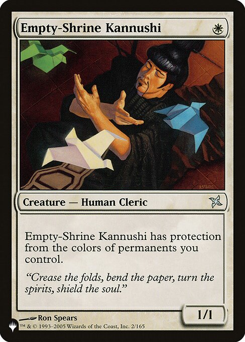 Empty-Shrine Kannushi - Nonfoil