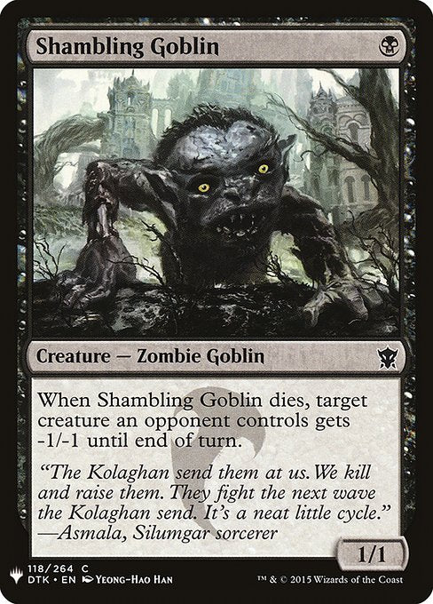 Shambling Goblin - Nonfoil