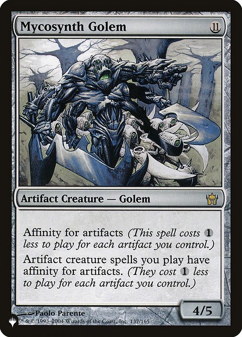 Mycosynth Golem - Nonfoil