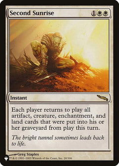 Second Sunrise (MRD-20)