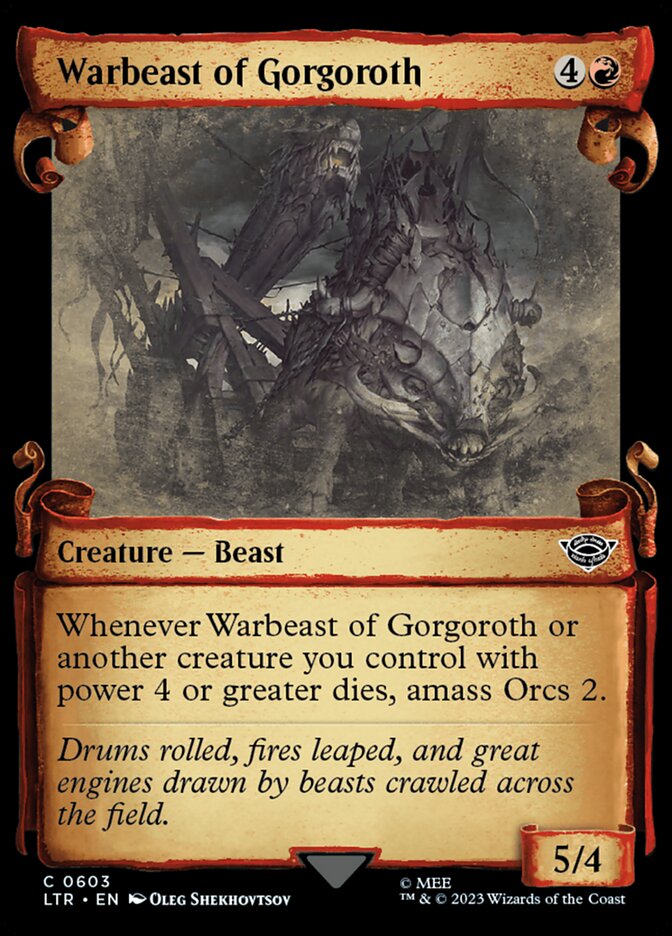 Warbeast of Gorgoroth (Showcase)