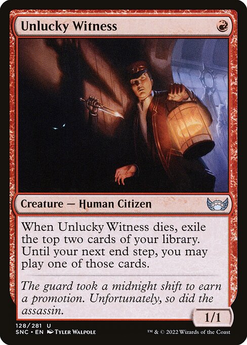 Unlucky Witness - Nonfoil