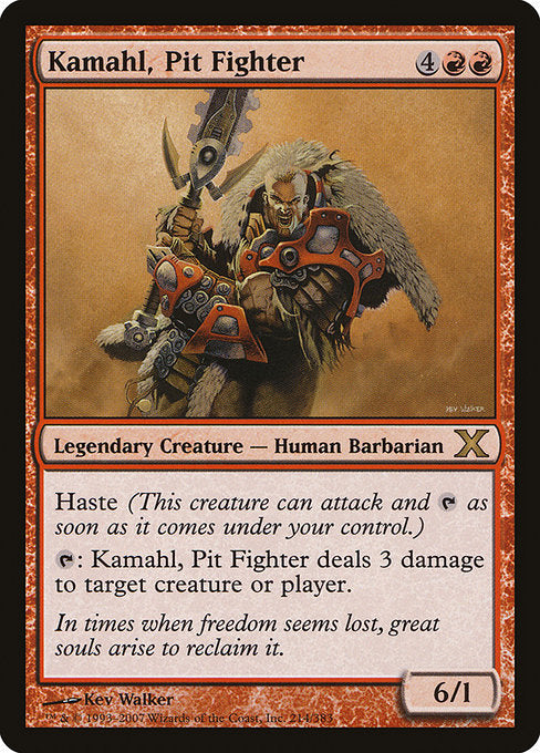 Kamahl, Pit Fighter - Nonfoil