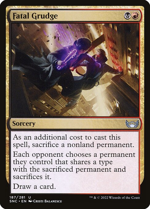 Fatal Grudge - Nonfoil