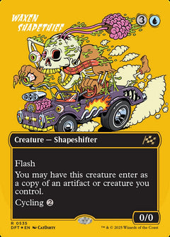 Waxen Shapethief (Borderless - Gold Foil)