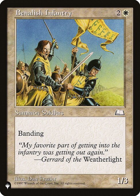 Benalish Infantry - Nonfoil