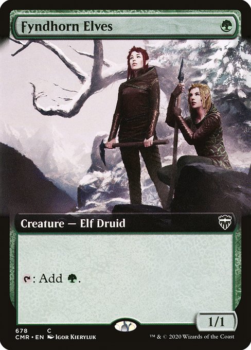 Fyndhorn Elves - Nonfoil