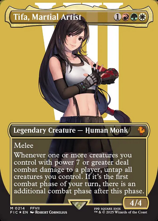 Tifa, Martial Artist (Borderless - Surge Foil)