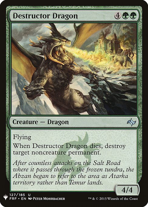 Destructor Dragon - Nonfoil