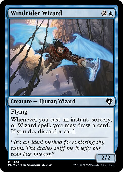 Windrider Wizard - Nonfoil