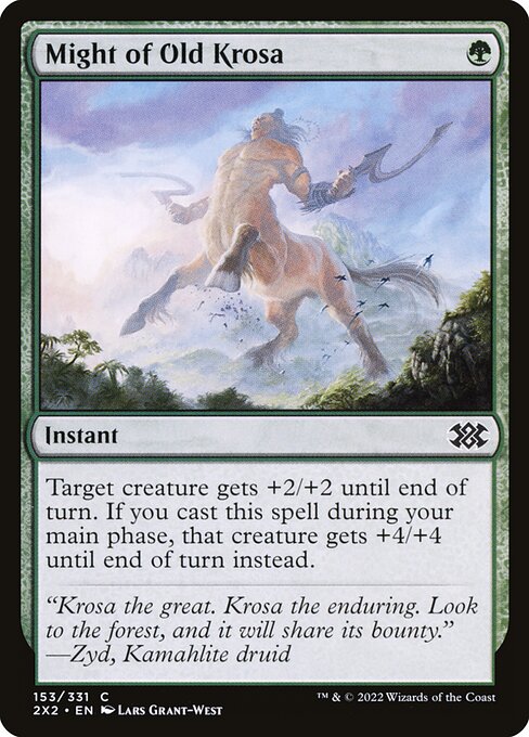 Might of Old Krosa - Nonfoil