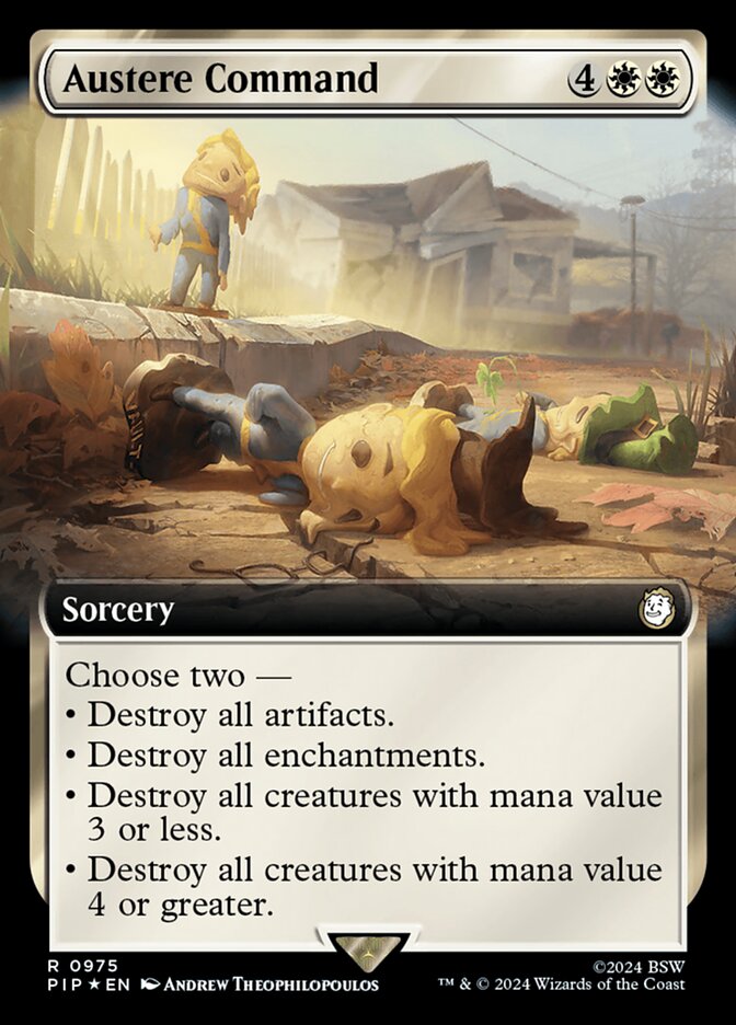 Austere Command (Extended Art - Surge Foil)