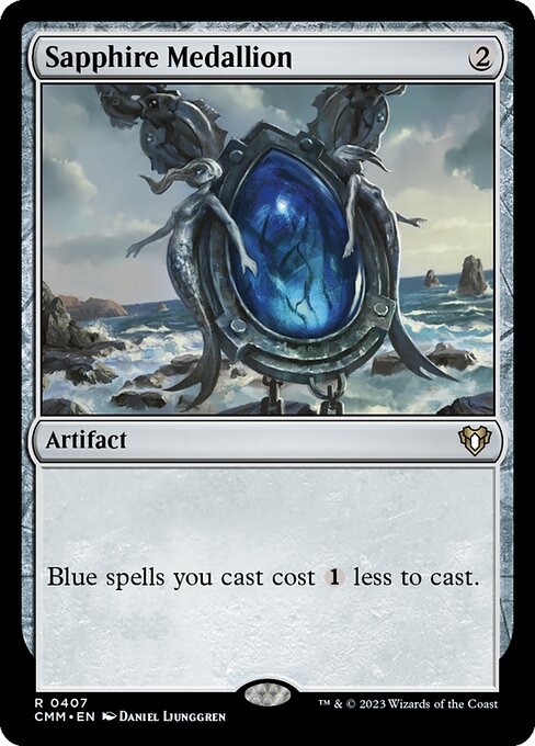 Sapphire Medallion - Nonfoil