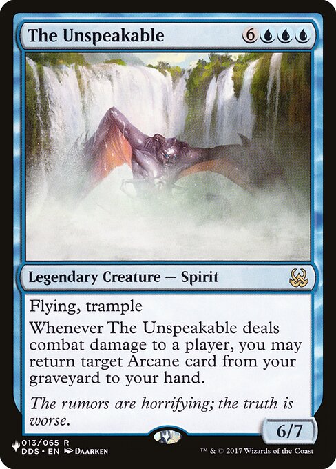 The Unspeakable - Nonfoil