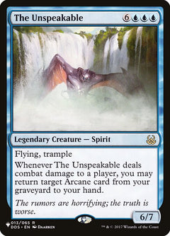 The Unspeakable (DDS-13)