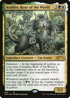 Arahbo, Roar of the World (Secret Lair Drop)