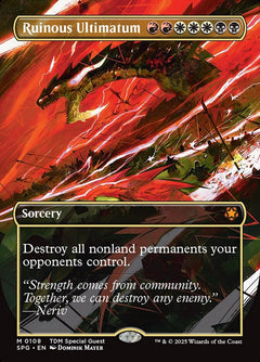 Ruinous Ultimatum (Special Guests)