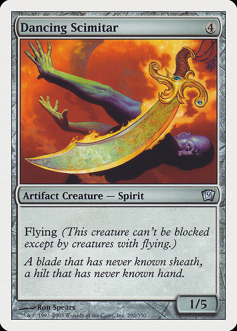 Dancing Scimitar - Nonfoil