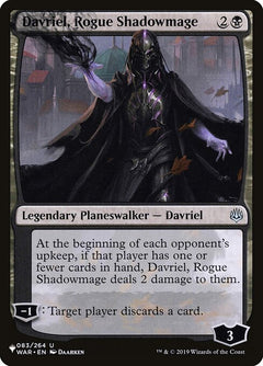 Davriel, Rogue Shadowmage (WAR-83)