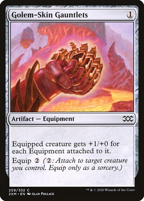 Golem-Skin Gauntlets - Nonfoil