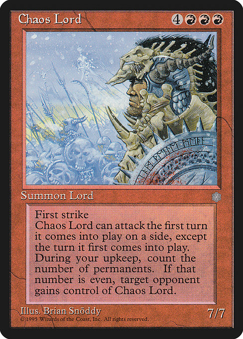Chaos Lord - Nonfoil