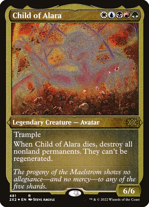 Child of Alara - Etched