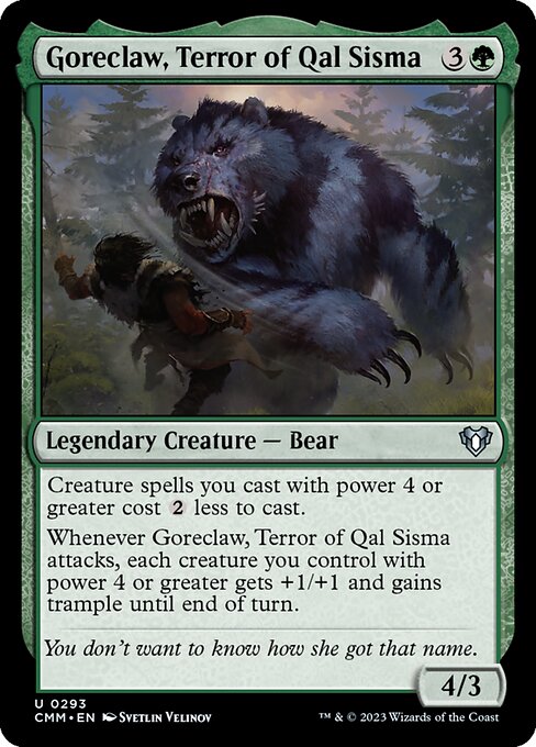 Goreclaw, Terror of Qal Sisma - Nonfoil