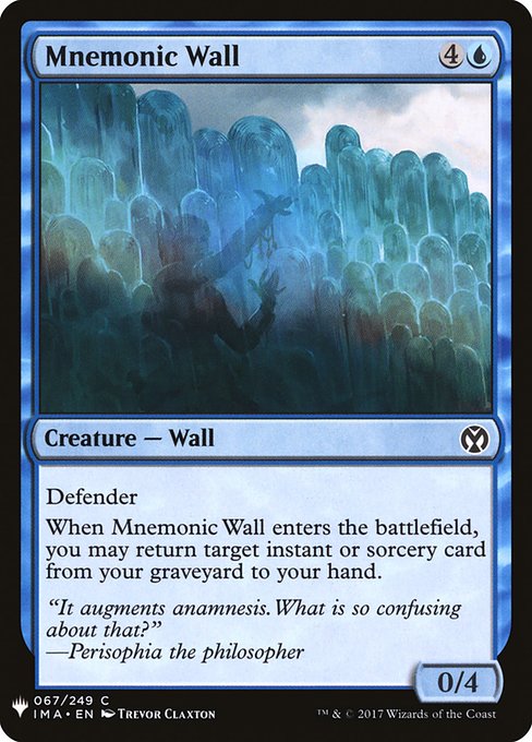 Mnemonic Wall - Nonfoil