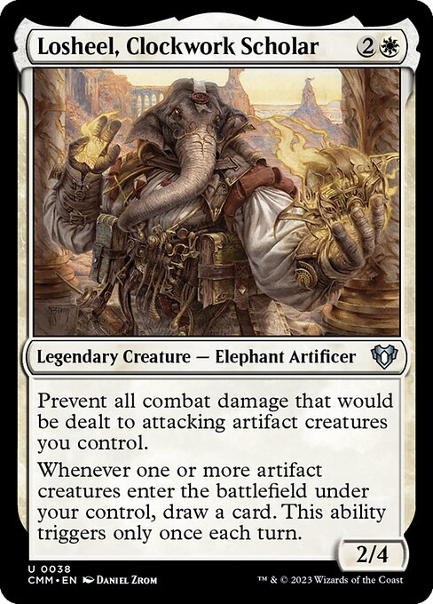 Losheel, Clockwork Scholar - Nonfoil
