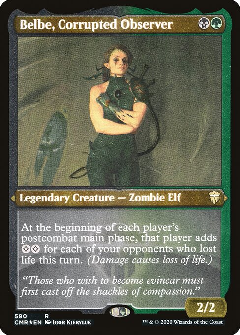 Belbe, Corrupted Observer - Etched