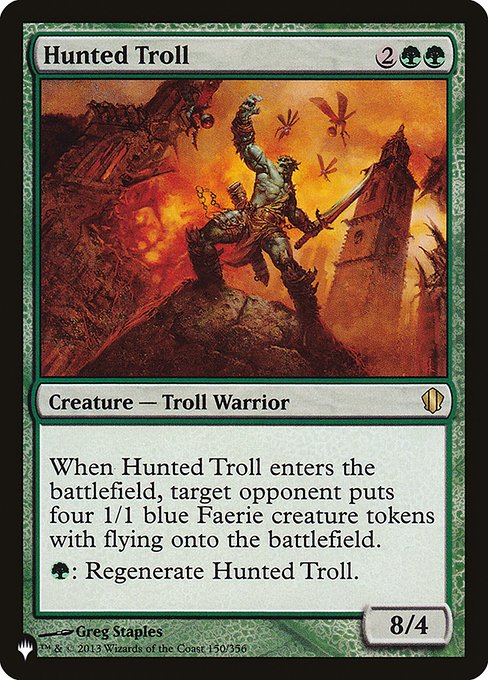 Hunted Troll - Nonfoil