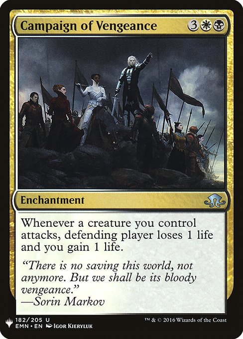 Campaign of Vengeance - Nonfoil