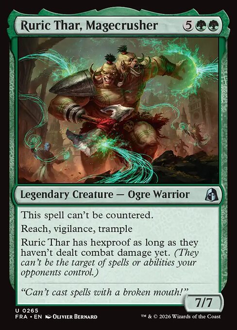 Ruric Thar, Magecrusher