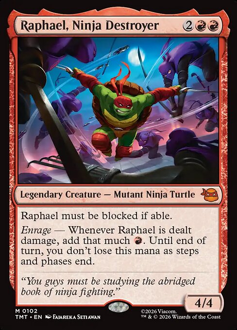 Raphael, Ninja Destroyer - Nonfoil
