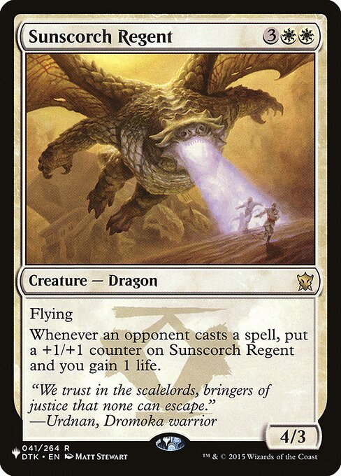 Sunscorch Regent - Nonfoil