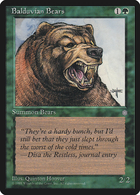 Balduvian Bears - Nonfoil