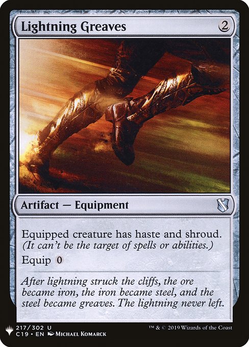 Lightning Greaves - Nonfoil