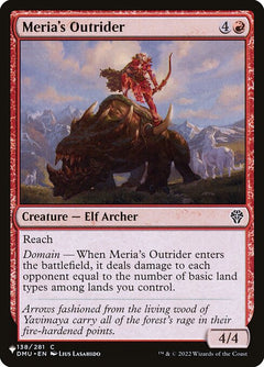 Meria's Outrider (DMU-138)